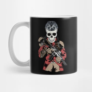 Steampunk Horror Skull Fantasy Army Halloween Mug